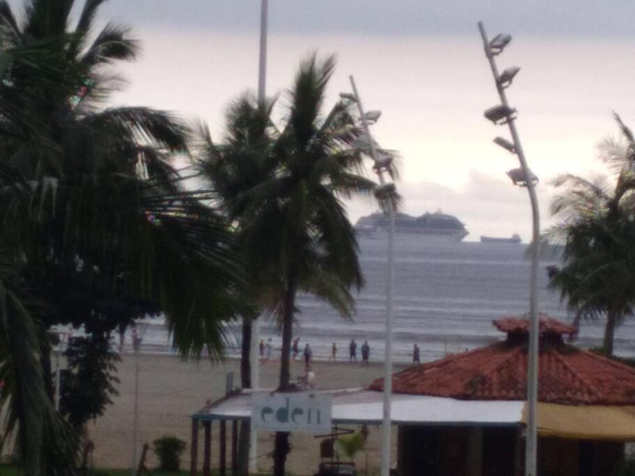Excelente Localizacao O Mar Na Sua Frente Confira Apartment São Vicente Exterior photo
