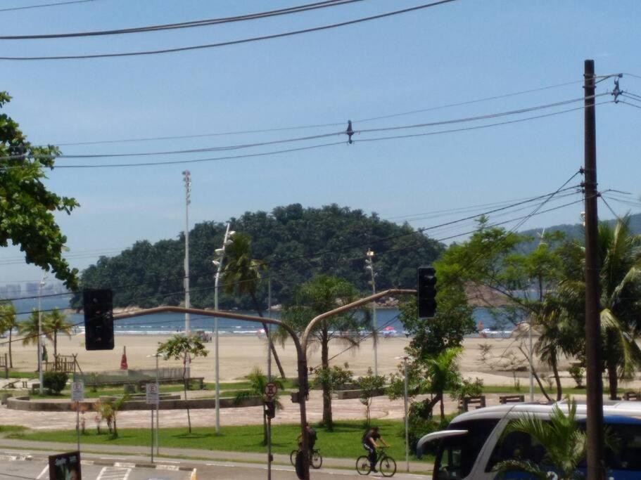 Excelente Localizacao O Mar Na Sua Frente Confira Apartment São Vicente Exterior photo