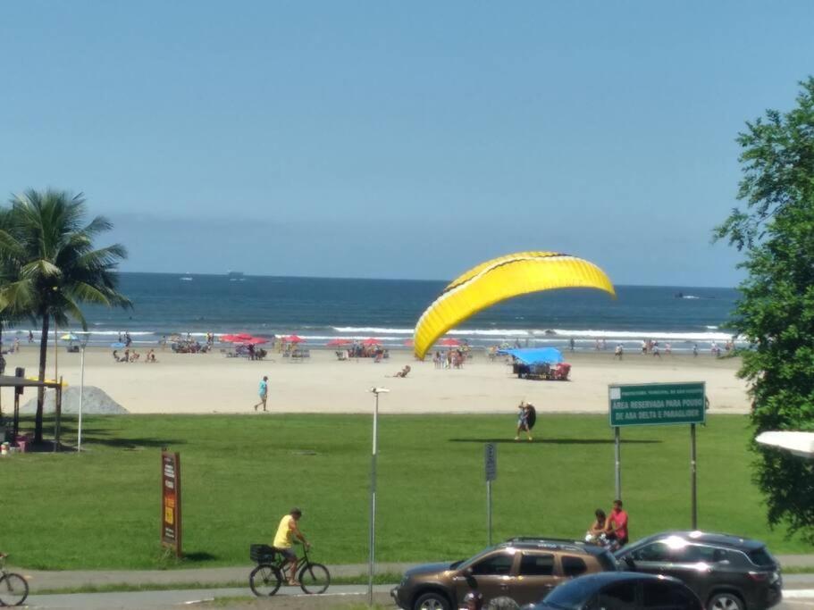 Excelente Localizacao O Mar Na Sua Frente Confira Apartment São Vicente Exterior photo