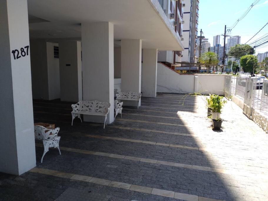 Excelente Localizacao O Mar Na Sua Frente Confira Apartment São Vicente Exterior photo