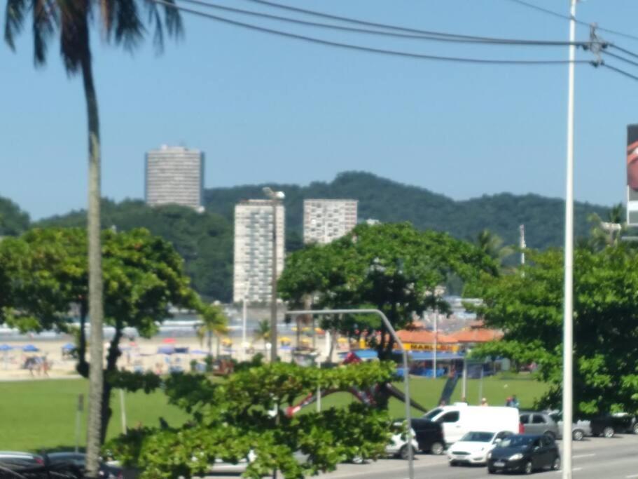 Excelente Localizacao O Mar Na Sua Frente Confira Apartment São Vicente Exterior photo
