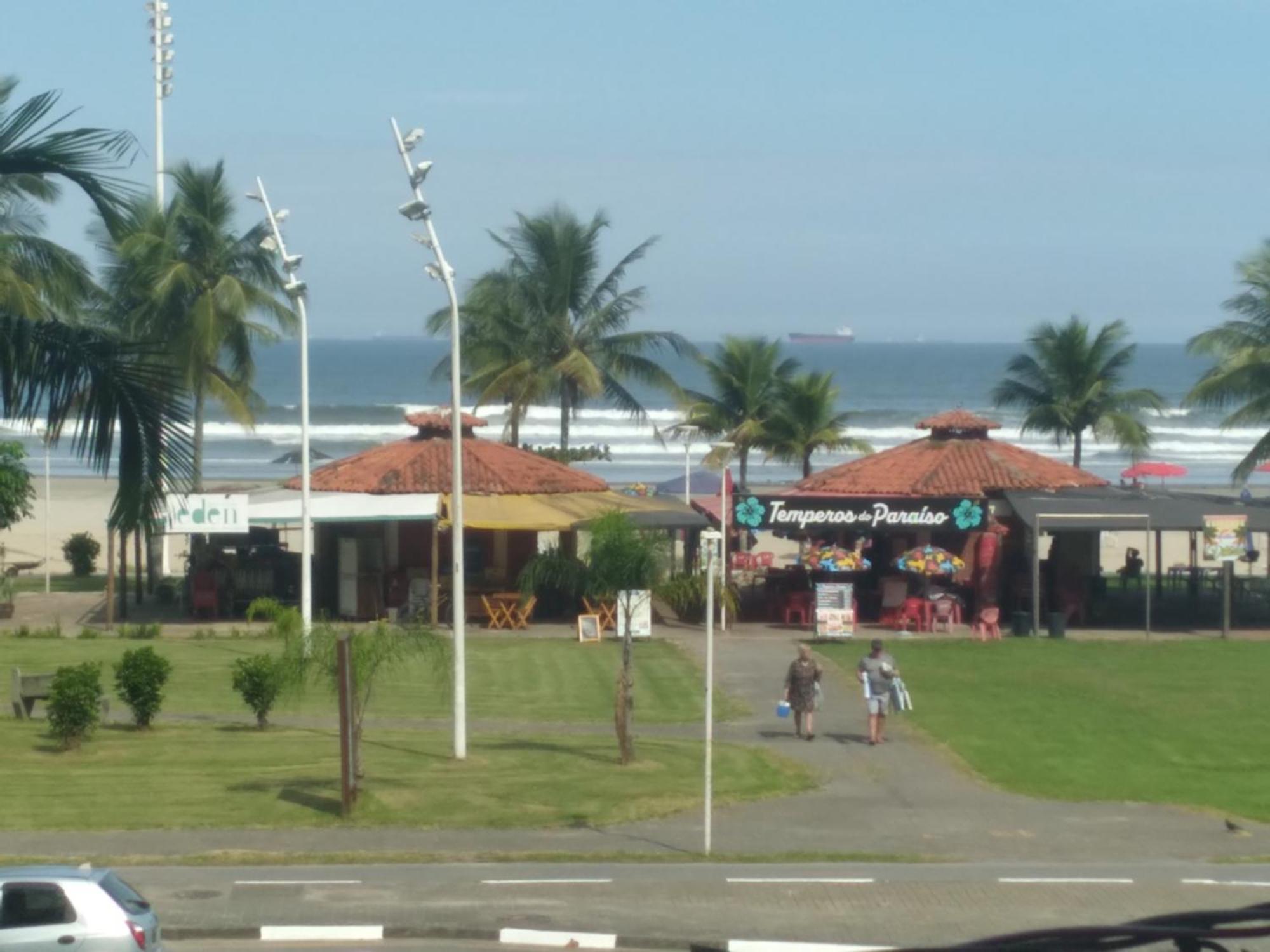 Excelente Localizacao O Mar Na Sua Frente Confira Apartment São Vicente Exterior photo